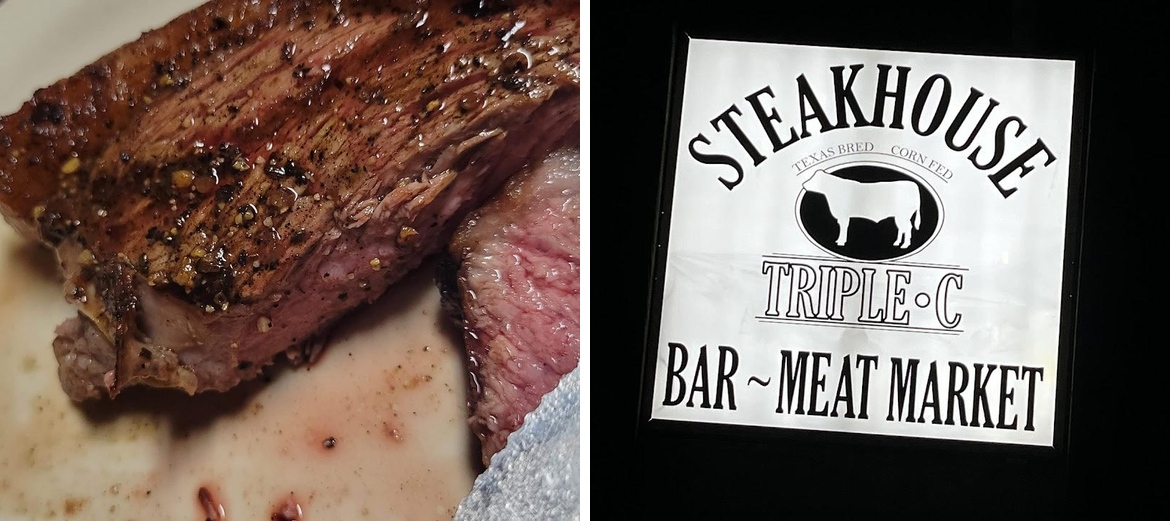 Triple C Steakhouse Menu